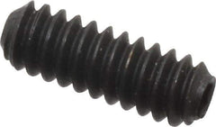 Holo-Krome - #4-40 UNC, 5/16" OAL, Cup Point Set Screw - Grade 8 Alloy Steel, 0.05" Key - Eagle Tool & Supply