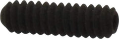 Holo-Krome - #4-40 UNC, 3/8" OAL, Cup Point Set Screw - Grade 8 Alloy Steel, 0.05" Key - Eagle Tool & Supply