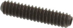 Holo-Krome - #4-40 UNC, 1/2" OAL, Cup Point Set Screw - Grade 8 Alloy Steel, 0.05" Key - Eagle Tool & Supply