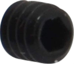 Holo-Krome - #5-40 UNC, 1/8" OAL, Cup Point Set Screw - Grade 8 Alloy Steel, 1/16" Key - Eagle Tool & Supply