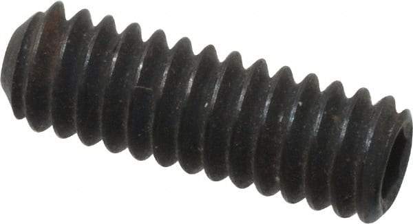 Holo-Krome - #5-40 UNC, 3/8" OAL, Cup Point Set Screw - Grade 8 Alloy Steel, 1/16" Key - Eagle Tool & Supply