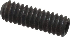 Holo-Krome - #5-40 UNC, 3/8" OAL, Cup Point Set Screw - Grade 8 Alloy Steel, 1/16" Key - Eagle Tool & Supply