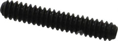 Holo-Krome - #6-32 UNC, 3/4" OAL, Cup Point Set Screw - Grade 8 Alloy Steel, 1/16" Key - Eagle Tool & Supply