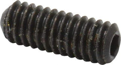 Holo-Krome - #6-40 UNF, 3/8" OAL, Cup Point Set Screw - Grade 8 Alloy Steel, 1/16" Key - Eagle Tool & Supply
