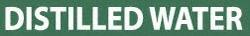 NMC - Pipe Marker with Distilled Water Legend and No Graphic - 3/4 to 1-1/4" Pipe Outside Diam, White on Green - Eagle Tool & Supply