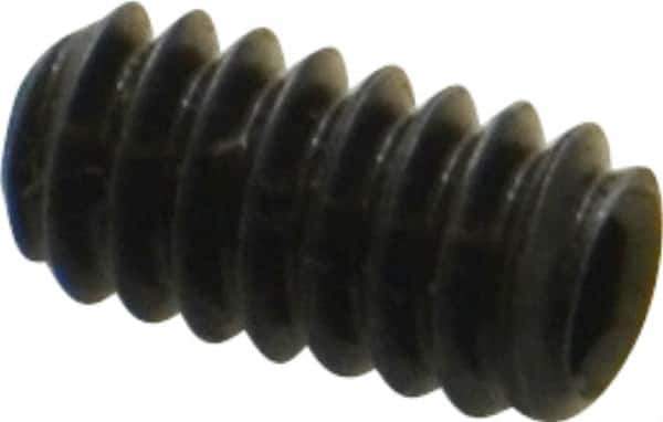 Holo-Krome - #10-24 UNC, 3/8" OAL, Cup Point Set Screw - Grade 8 Alloy Steel, 3/32" Key - Eagle Tool & Supply