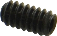 Holo-Krome - #10-24 UNC, 3/8" OAL, Cup Point Set Screw - Grade 8 Alloy Steel, 3/32" Key - Eagle Tool & Supply