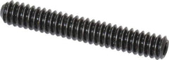 Holo-Krome - #10-24 UNC, 1-1/4" OAL, Cup Point Set Screw - Grade 8 Alloy Steel, 3/32" Key - Eagle Tool & Supply