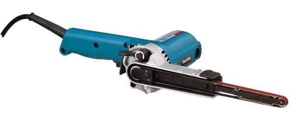 Makita - 3/8 x 21", Air Belt Sander - 980 to 5,600 SFPM - Eagle Tool & Supply