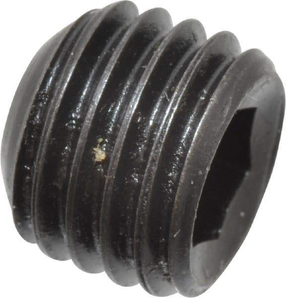 Holo-Krome - 5/16-24 UNF, 1/4" OAL, Cup Point Set Screw - Grade 8 Alloy Steel, 5/32" Key - Eagle Tool & Supply