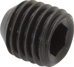 Holo-Krome - 5/16-24 UNF, 5/16" OAL, Cup Point Set Screw - Grade 8 Alloy Steel, 5/32" Key - Eagle Tool & Supply