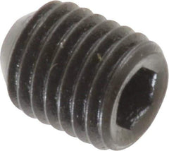 Holo-Krome - 5/16-24 UNF, 3/8" OAL, Cup Point Set Screw - Grade 8 Alloy Steel, 5/32" Key - Eagle Tool & Supply