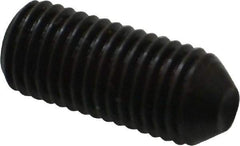 Holo-Krome - 5/16-24 UNF, 3/4" OAL, Cup Point Set Screw - Grade 8 Alloy Steel, 5/32" Key - Eagle Tool & Supply
