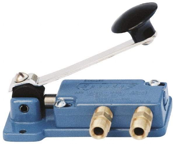 Made in USA - 1 Piece 1/4 NPT Vise Air Valve - Use with Air Vises - Eagle Tool & Supply