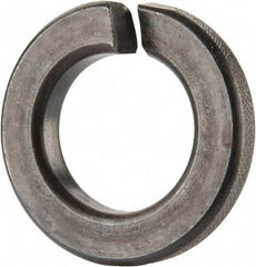 Value Collection - 9/16", 0.564" ID, 0.17" Thick Split Lock Washer - Grade 2 Spring Steel, Uncoated, 0.564" Min ID, 0.574" Max ID, 0.975" Max OD - Eagle Tool & Supply