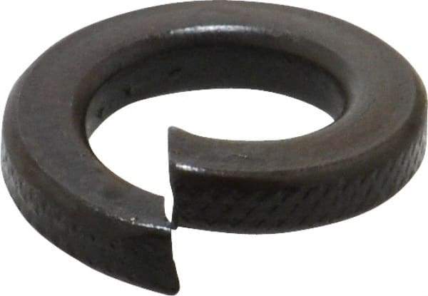 Value Collection - 5/8", 0.628" ID, 0.188" Thick Split Lock Washer - Grade 2 Spring Steel, Uncoated, 0.628" Min ID, 0.641" Max ID, 1.087" Max OD - Eagle Tool & Supply