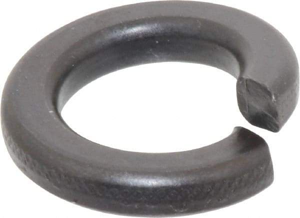 Value Collection - 7/8", 0.878" ID, 0.266" Thick Split Lock Washer - Grade 2 Spring Steel, Uncoated, 0.878" Min ID, 0.894" Max ID, 1.489" Max OD - Eagle Tool & Supply