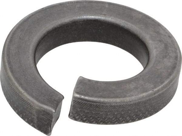 Value Collection - 1", 1.003" ID, 0.306" Thick Split Lock Washer - Grade 2 Spring Steel, Uncoated, 1.003" Min ID, 1.024" Max ID, 1.705" Max OD - Eagle Tool & Supply