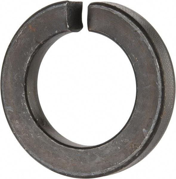 Value Collection - 1-3/4", 1.758" ID, 0.45" Thick Split Lock Washer - Grade 8 Spring Steel, Uncoated, 1.758" Min ID, 1.789" Max ID, 2.82" Max OD - Eagle Tool & Supply