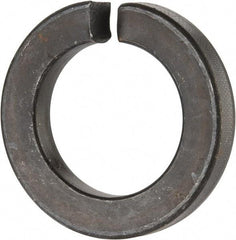 Value Collection - 1-3/4", 1.758" ID, 0.45" Thick Split Lock Washer - Grade 8 Spring Steel, Uncoated, 1.758" Min ID, 1.789" Max ID, 2.82" Max OD - Eagle Tool & Supply