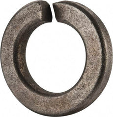 Value Collection - 3/4", 0.753" ID, 0.226" Thick Split Lock Washer - Grade 2 Spring Steel, Zinc-Plated Finish, 0.753" Min ID, 0.766" Max ID, 1.285" Max OD - Eagle Tool & Supply