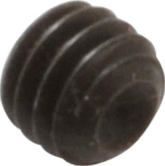 Holo-Krome - 5/16-18 UNC, 1/4" OAL, Cup Point Set Screw - Grade 8 Alloy Steel, 5/32" Key - Eagle Tool & Supply