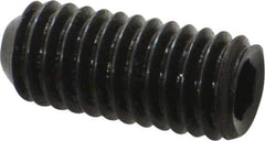Holo-Krome - 3/8-16 UNC, 7/8" OAL, Cup Point Set Screw - Grade 8 Alloy Steel, 3/16" Key - Eagle Tool & Supply