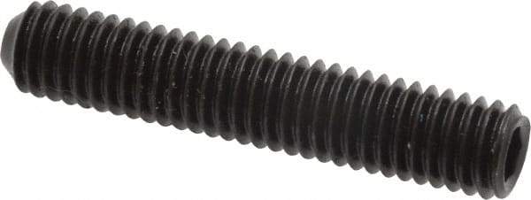 Holo-Krome - 3/8-16 UNC, 2" OAL, Cup Point Set Screw - Grade 8 Alloy Steel, 3/16" Key - Eagle Tool & Supply