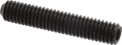 Holo-Krome - 3/8-16 UNC, 2" OAL, Cup Point Set Screw - Grade 8 Alloy Steel, 3/16" Key - Eagle Tool & Supply