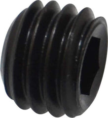 Holo-Krome - 1/2-13 UNC, 3/8" OAL, Cup Point Set Screw - Grade 8 Alloy Steel, 1/4" Key - Eagle Tool & Supply