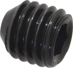 Holo-Krome - 1/2-13 UNC, 1/2" OAL, Cup Point Set Screw - Grade 8 Alloy Steel, 1/4" Key - Eagle Tool & Supply