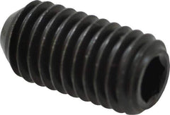 Holo-Krome - 1/2-13 UNC, 1" OAL, Cup Point Set Screw - Grade 8 Alloy Steel, 1/4" Key - Eagle Tool & Supply