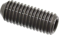 Holo-Krome - 1/2-13 UNC, 1-1/4" OAL, Cup Point Set Screw - Grade 8 Alloy Steel, 1/4" Key - Eagle Tool & Supply
