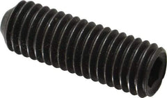 Holo-Krome - 1/2-13 UNC, 1-1/2" OAL, Cup Point Set Screw - Grade 8 Alloy Steel, 1/4" Key - Eagle Tool & Supply