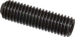 Holo-Krome - 1/2-13 UNC, 1-3/4" OAL, Cup Point Set Screw - Grade 8 Alloy Steel, 1/4" Key - Eagle Tool & Supply