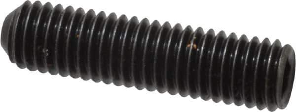 Holo-Krome - 1/2-13 UNC, 2" OAL, Cup Point Set Screw - Grade 8 Alloy Steel, 1/4" Key - Eagle Tool & Supply