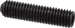 Holo-Krome - 1/2-13 UNC, 2" OAL, Cup Point Set Screw - Grade 8 Alloy Steel, 1/4" Key - Eagle Tool & Supply