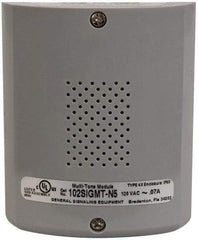 Edwards Signaling - 120 VAC, Base Mount Signal Combination Tone Card - 3R, 4X NEMA Rated, IP54 Ingress Rating, 0.05 Amp, 79 dB at 10 Ft. to 89 dB at 1m Adjustable Output, For Use with 102 Series Stacklights - Eagle Tool & Supply