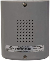 Edwards Signaling - 120 VAC, Base Mount Signal Combination Tone Card - 3R, 4X NEMA Rated, IP54 Ingress Rating, 0.05 Amp, 79 dB at 10 Ft. to 89 dB at 1m Adjustable Output, For Use with 102 Series Stacklights - Eagle Tool & Supply