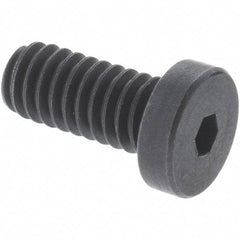 Unbrako - M10x1.50 Metric Coarse Hex Socket Drive, Low Socket Cap Screw - Grade 10.9 Alloy Steel, Black Oxide Finish, 20mm Length Under Head - Eagle Tool & Supply