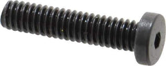 Holo-Krome - #8-32 UNC Hex Socket Drive, Low Socket Cap Screw - Alloy Steel, Black Oxide Finish, Fully Threaded, 3/4" Length Under Head - Eagle Tool & Supply