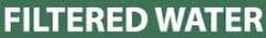 NMC - Pipe Marker with Filtered Water Legend and No Graphic - 3/4 to 1-1/4" Pipe Outside Diam, White on Green - Eagle Tool & Supply
