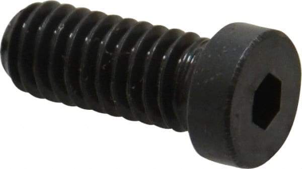 Holo-Krome - 5/16-18 UNC Hex Socket Drive, Low Socket Cap Screw - Alloy Steel, Black Oxide Finish, Fully Threaded, 3/4" Length Under Head - Eagle Tool & Supply