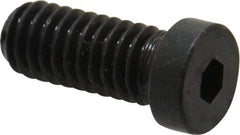 Holo-Krome - 5/16-18 UNC Hex Socket Drive, Low Socket Cap Screw - Alloy Steel, Black Oxide Finish, Fully Threaded, 3/4" Length Under Head - Eagle Tool & Supply