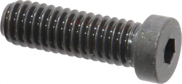 Holo-Krome - 5/16-18 UNC Hex Socket Drive, Low Socket Cap Screw - Alloy Steel, Black Oxide Finish, Fully Threaded, 1" Length Under Head - Eagle Tool & Supply