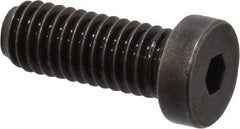 Holo-Krome - 3/8-16 UNC Hex Socket Drive, Low Socket Cap Screw - Alloy Steel, Black Oxide Finish, Fully Threaded, 1" Length Under Head - Eagle Tool & Supply
