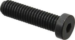 Holo-Krome - 3/8-16 UNC Hex Socket Drive, Low Socket Cap Screw - Alloy Steel, Black Oxide Finish, Fully Threaded, 1-1/2" Length Under Head - Eagle Tool & Supply
