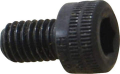 Holo-Krome - M5x0.80 Metric Coarse Hex Socket Drive, Socket Cap Screw - Grade 12.9 Alloy Steel, Black Oxide Finish, Fully Threaded, 8mm Length Under Head - Eagle Tool & Supply