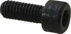 Holo-Krome - M5x0.80 Metric Coarse Hex Socket Drive, Socket Cap Screw - Grade 12.9 Alloy Steel, Black Oxide Finish, Fully Threaded, 12mm Length Under Head - Eagle Tool & Supply