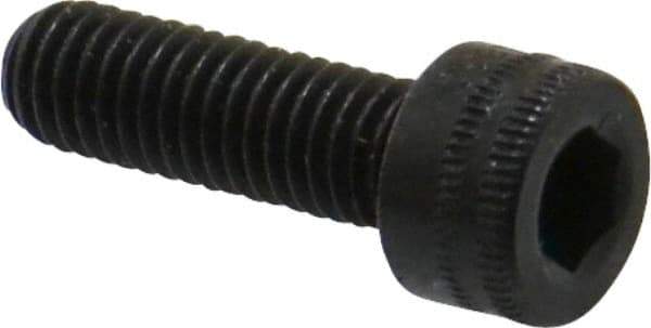 Holo-Krome - M5x0.80 Metric Coarse Hex Socket Drive, Socket Cap Screw - Grade 12.9 Alloy Steel, Black Oxide Finish, Fully Threaded, 16mm Length Under Head - Eagle Tool & Supply
